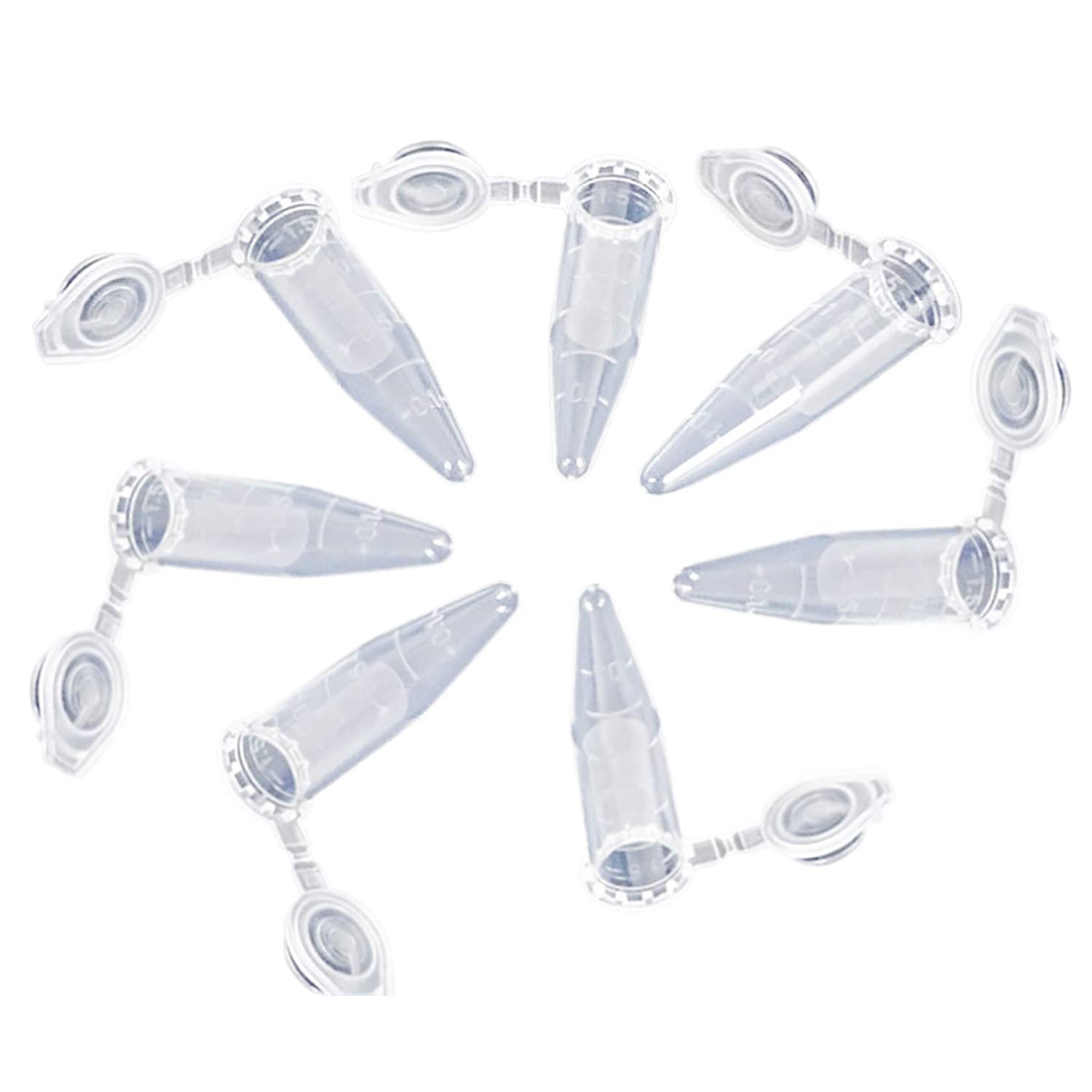 【TUBE祭】TUBE 12cmCD76枚セット チューブ 500 Pieces Plastic Centrifuge Tube with Snap Cap, 1.5ML Micro Test